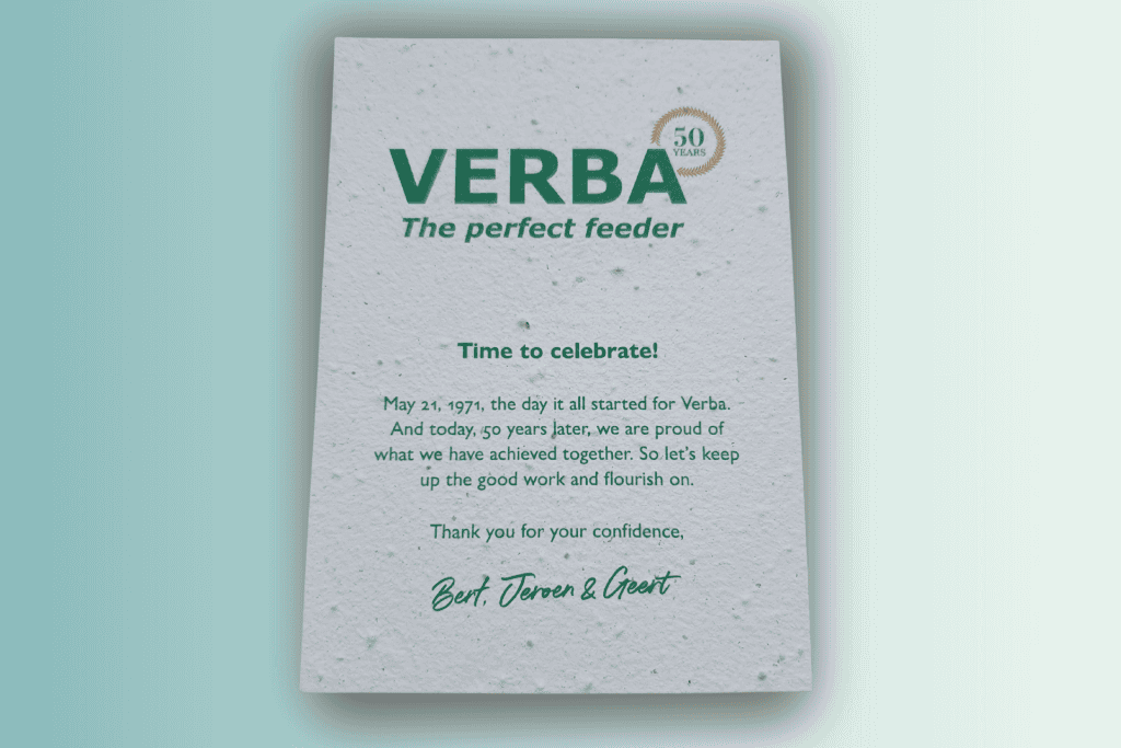 VERBA DOOR NOOR 50-jarig bestaan